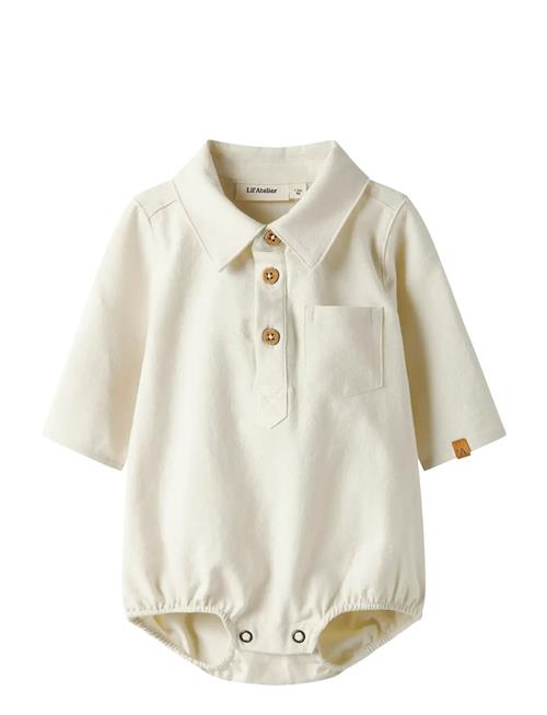 Nbmhadam Ls Body Shirt Lil Lil'Atelier Cream