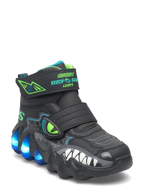 Boys Skech-O-Saurus Lights 2.0 Skechers Black