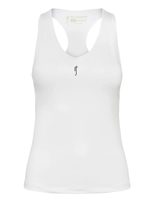 Women's Court V-Neck Top RS Sports White
