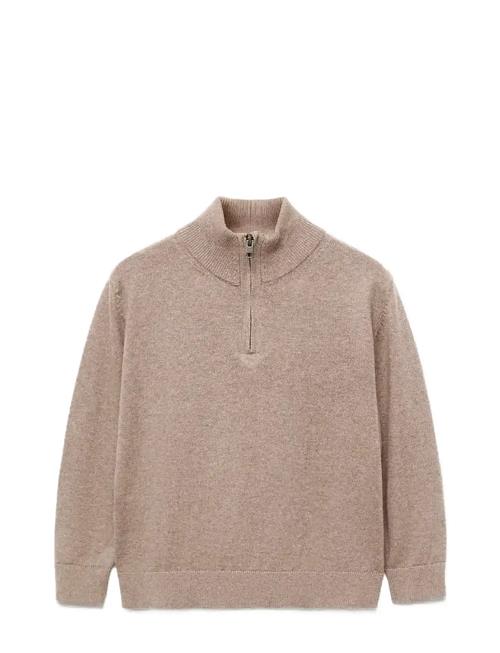 Perkins-Neck Sweater Mango Beige