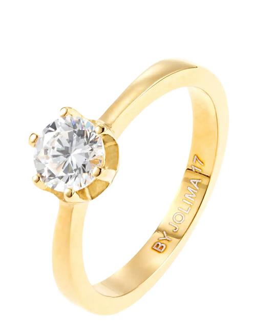 Classic Solitaire St Ring By Jolima Gold