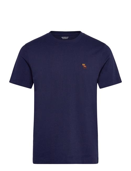 Life Like Moose Icon Crew Tee Abercrombie & Fitch Navy