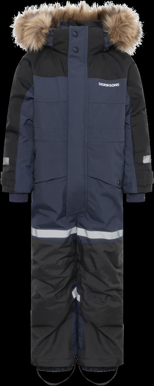 Didriksons Bjärven Kids 4 Overordnet Vinter Navy  Navy-130 cm  Marineblå  130 cm  unisex