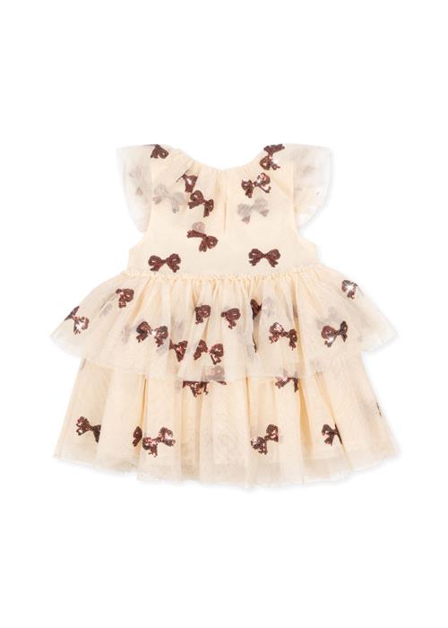 Konges Sløjd Yvonne Fe-kjole Bowie Red  Bowie Red 5-6 Y  Creme  5-6 år  kvinde