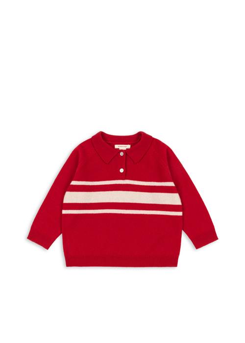 Konges Sløjd Basi Polo Red  Red 4 Y      mand
