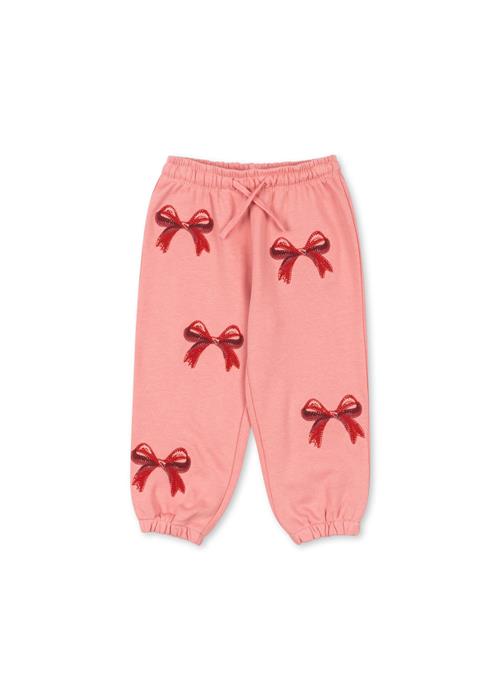 Se Konges Sløjd Lou Sweatpants Med Sløjfe Strawberry Ice  Strawberry Ice 3 Y    3 år  kvinde ved Babyshop