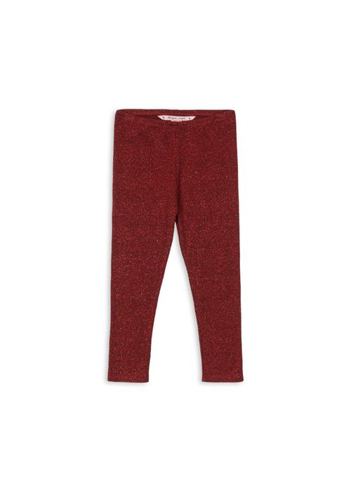 Se Konges Sløjd Roli Leggings Red Dahlia  Red Dahlia 4 Y    4 år  kvinde ved Babyshop