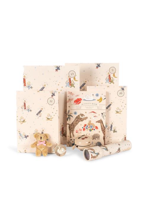 Konges Sløjd Julekalender Med 24 Gaver Beige  Beige One Size  Beige  One Size  unisex