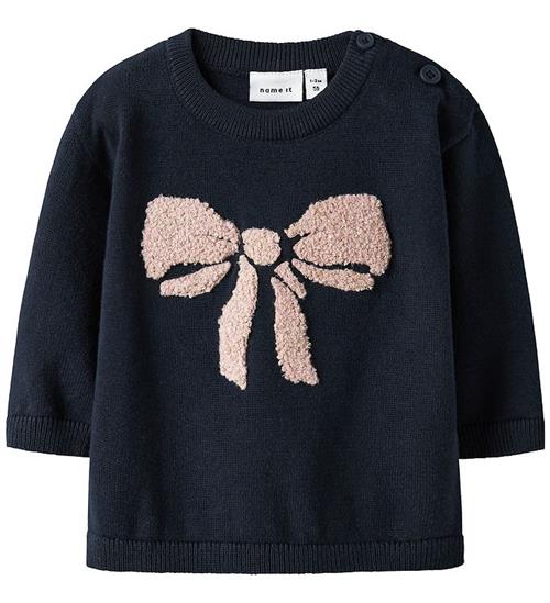 Name It Bluse - Strik - NbfRebow - Navy Blazer