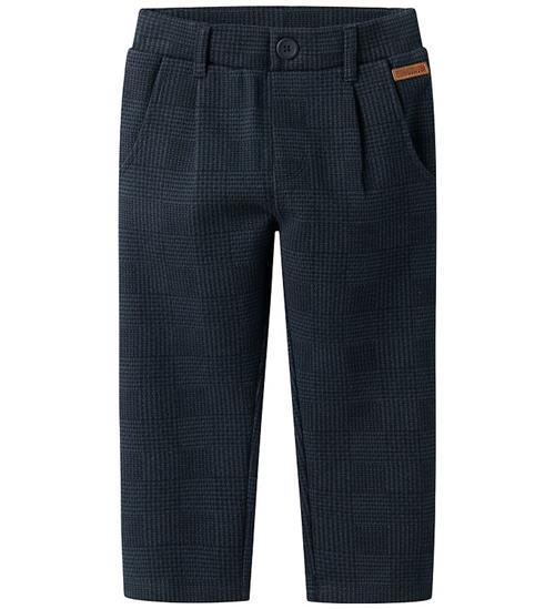 Name It Sweatpants - NmmRobino - Navy Blazer/CHECK