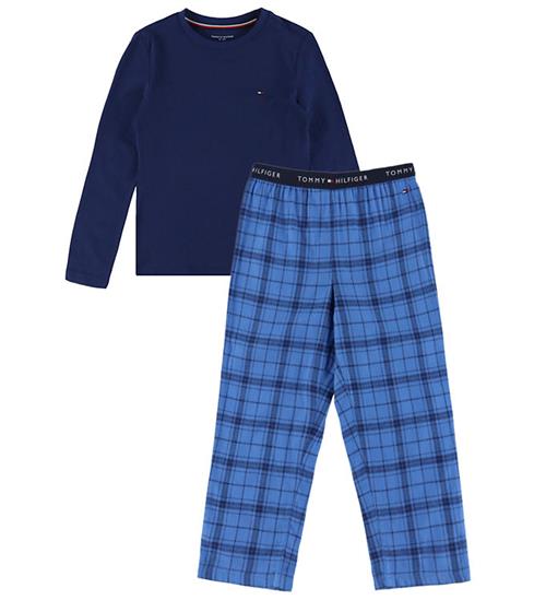 Tommy Hilfiger Nattøj - Preppy Navy/Tonal Check Navy