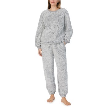 DKNY Chill In Style Top Jogger Set Grå polyester X-Small Dame