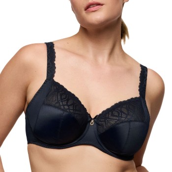 PrimaDonna BH Salerno Full Cup Wire Bra Navy F 80 Dame