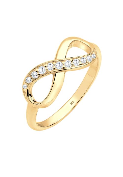 ELLI Ring 'Infinity'  guld / transparent