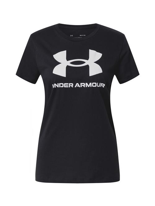 UNDER ARMOUR Funktionsbluse  sort / hvid