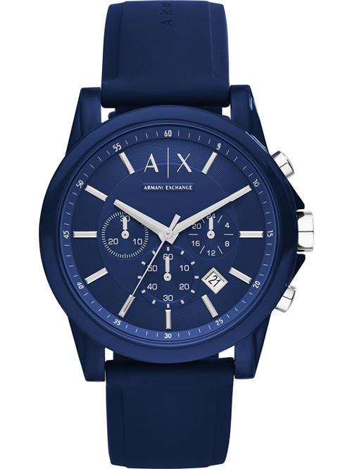 ARMANI EXCHANGE Analogt ur  navy / sølv