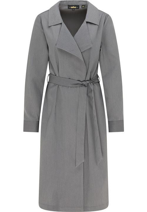 usha BLACK LABEL Overgangsfrakke  grå