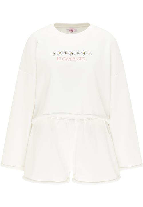 MYMO Jumpsuit  pink / hvid