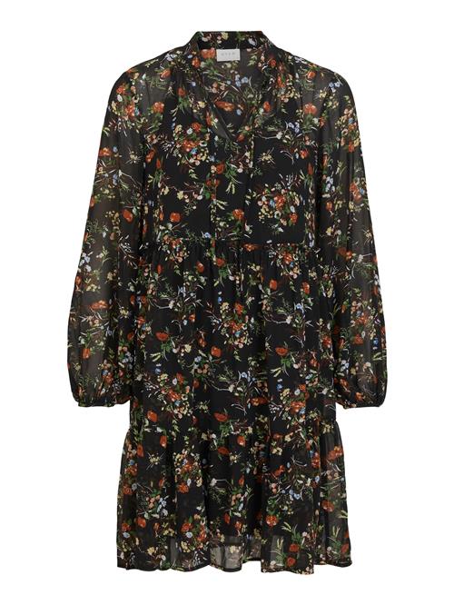 VILA Blusekjole  blandingsfarvet / sort