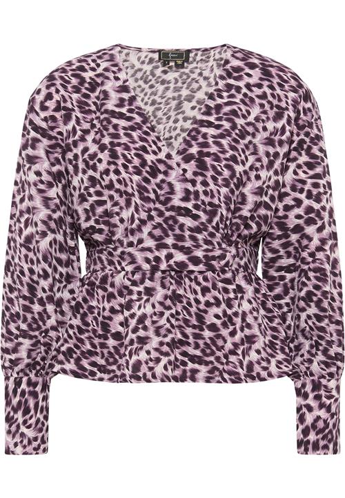 faina Bluse  lilla / hvid