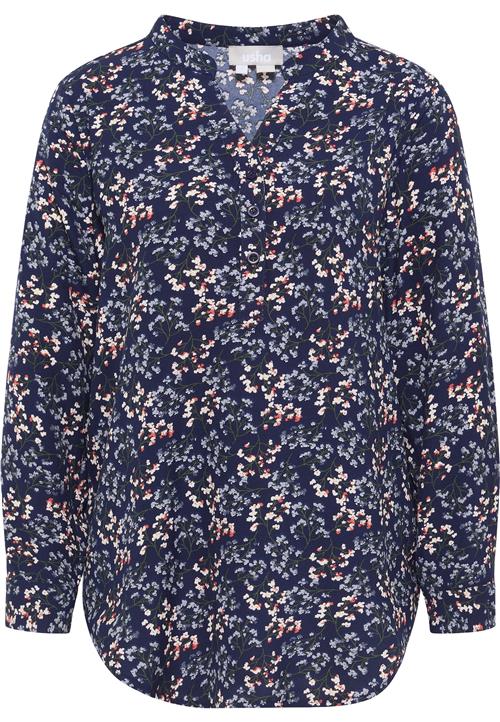 Se Usha Bluse  mørkeblå / blandingsfarvet ved About You