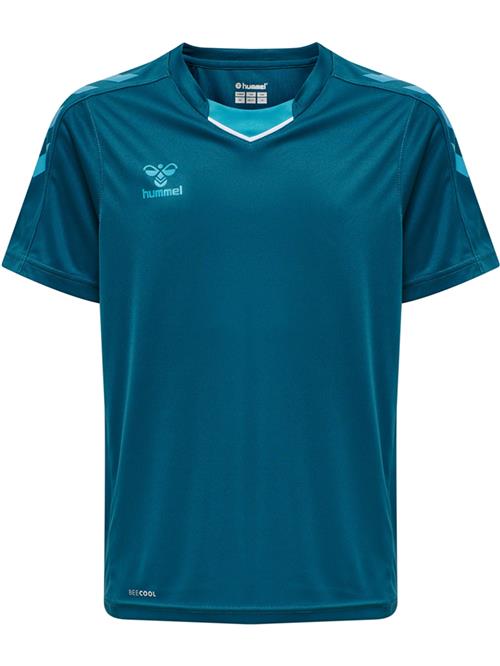 Hummel Funktionsskjorte  blå / aqua / hvid