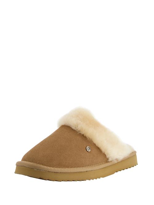 Warmbat Hjemmesko 'Flurry'  beige / camel