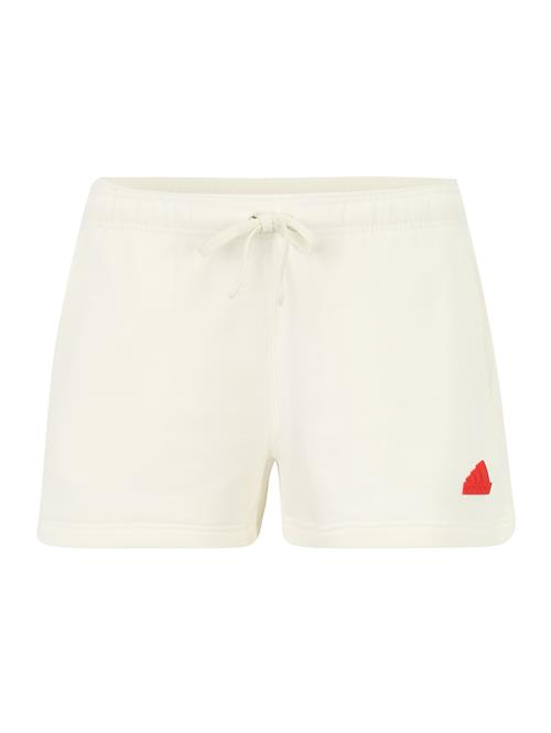 ADIDAS SPORTSWEAR Sportsbukser  rød / hvid