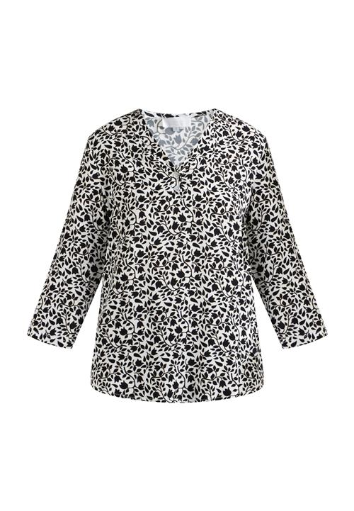 Usha Bluse  sort / hvid
