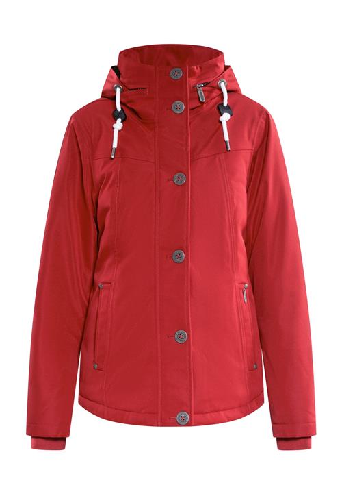 ICEBOUND Funktionsjakke  mørkerød