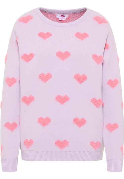 Se MYMO Pullover  lyselilla / melon ved About You