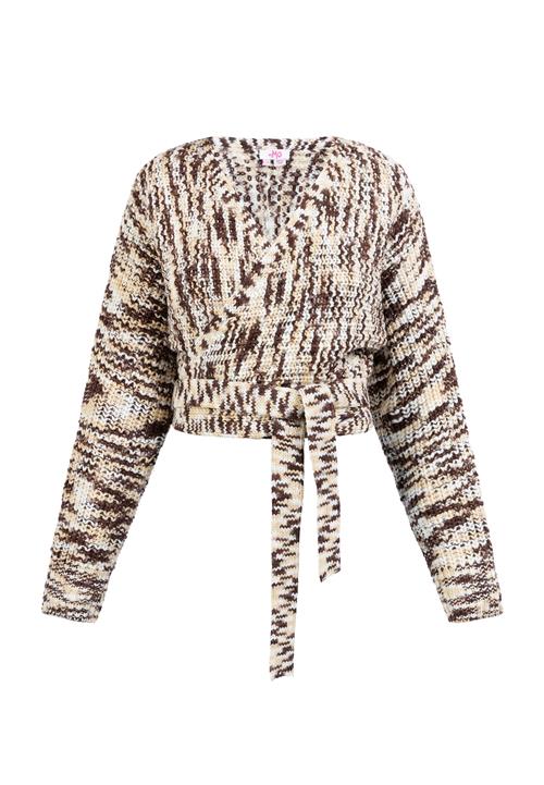 MYMO Pullover  beige / brun / hvid