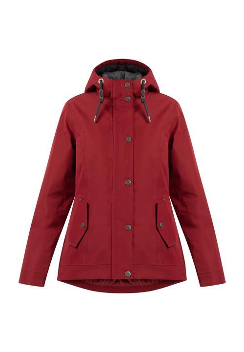 usha BLUE LABEL Funktionsjakke 'Fenia'  mørkerød