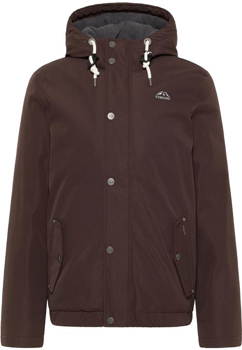 ICEBOUND Funktionsjakke  mørkebrun / lysegrå / mørkegrå