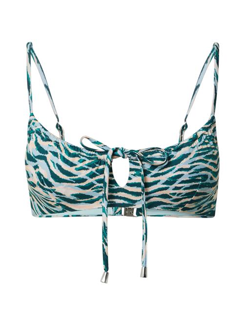 Seafolly Bikinioverdel  lysebeige / lyseblå / petroleum / hvid