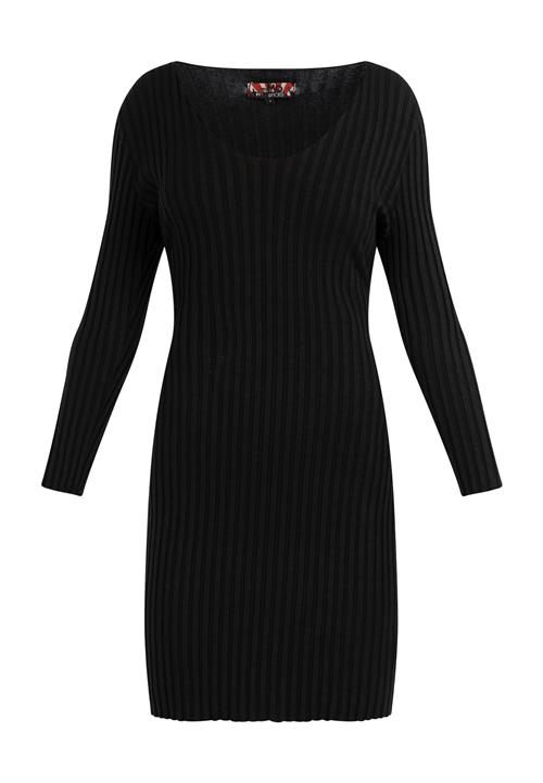 myMo ROCKS Strikkjole  sort