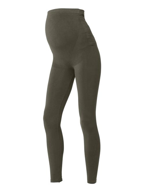MAMALICIOUS Leggings 'Jeanne'  mørkegrøn