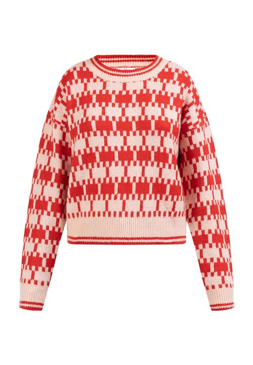 Se MYMO Pullover  beige / rød ved About You