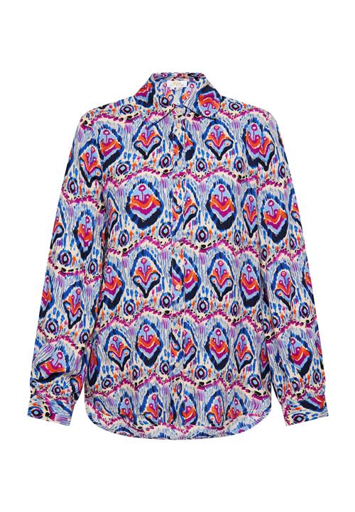 usha FESTIVAL Bluse  blå / lilla / orange / hvid