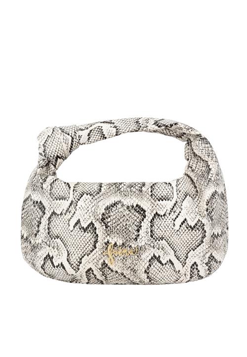 faina Håndtaske  mørkegrå / sort / offwhite