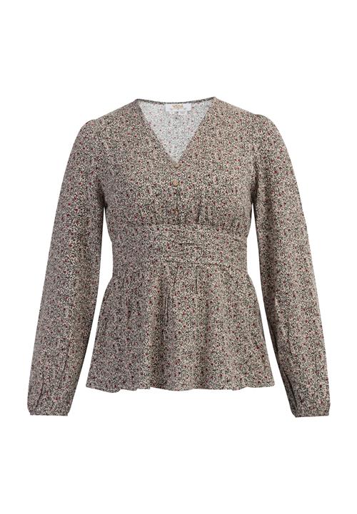 usha FESTIVAL Bluse  beige / rød / sort