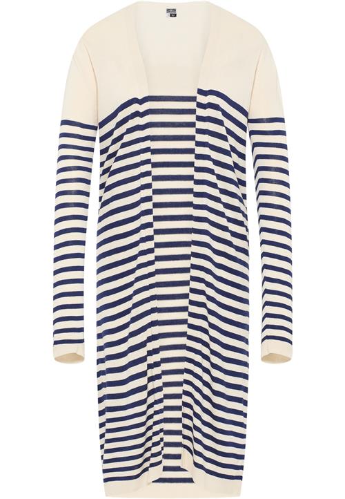 DreiMaster Maritim Cardigan  creme / mørkeblå