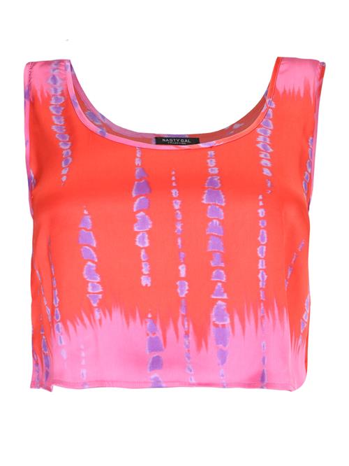 Nasty Gal Plus Overdel  lilla / orkidee / rød