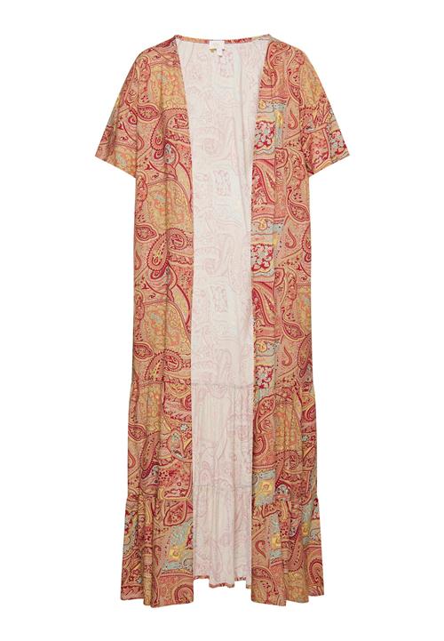 usha FESTIVAL Kimono  lyseblå / mørkegul / pastelrød / mørkerød