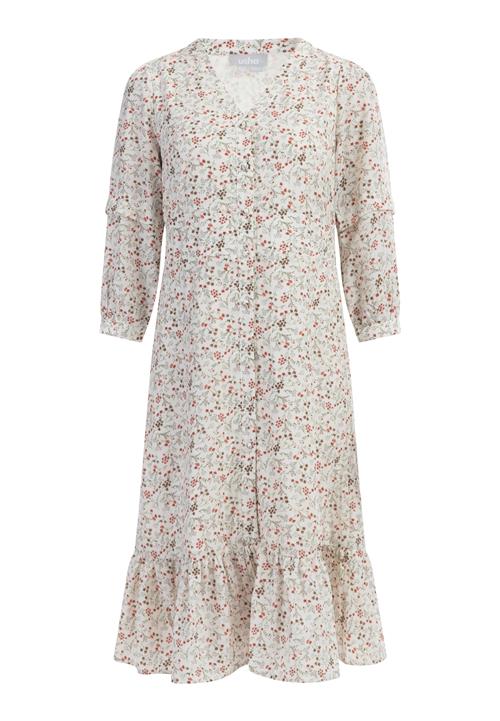Usha Kjole  blandingsfarvet / offwhite