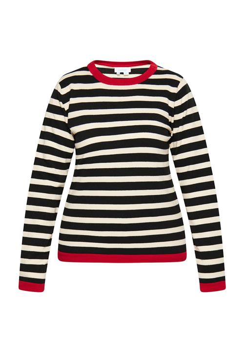 usha BLUE LABEL Pullover  rød / sort / hvid