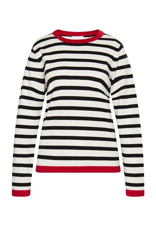 usha BLUE LABEL Pullover  mørkeblå / rød / hvid