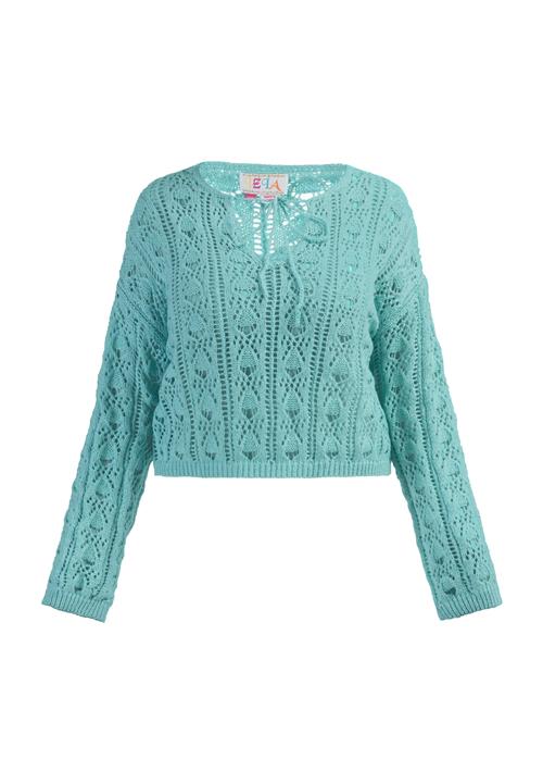 IZIA Pullover  cyanblå