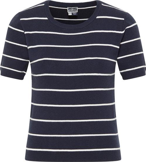 DreiMaster Maritim Pullover  marin / uldhvid