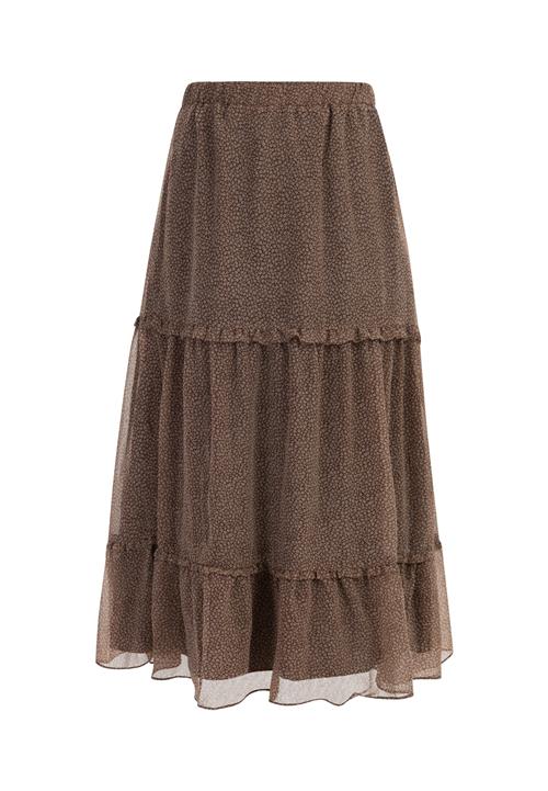 DreiMaster Vintage Nederdel  brun / lysebrun